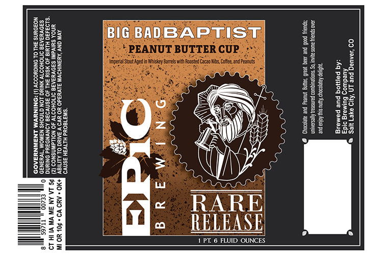 Epic Big Bad Baptist Peanut Butter Cup
