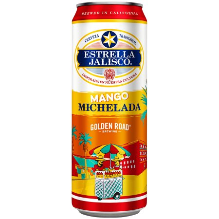 Estrella Jalisco Golden Road Mango Michelada 25oz can
