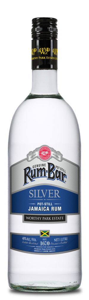 Rum Bar Silver Jamaican Rum 1L