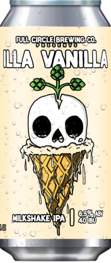 Buy Full Circle ILLA Vanilla Milkshake IPA Online -Craft City