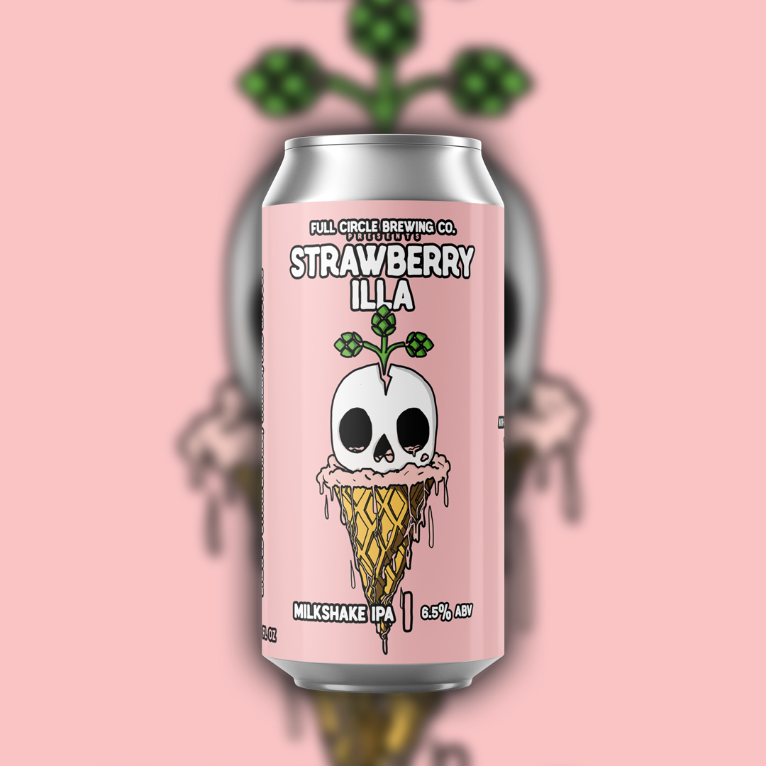 Buy Full Circle Strawberry ILLA Milkshake IPA Online -Craft City