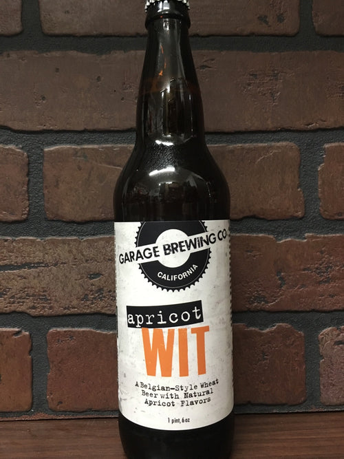 Garage Brewing Apricot Wit 22oz
