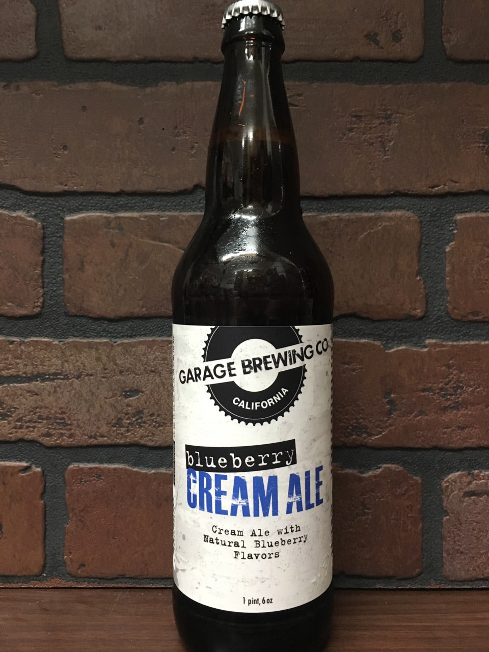 Garage Brewing Blueberry Cream Ale 22oz