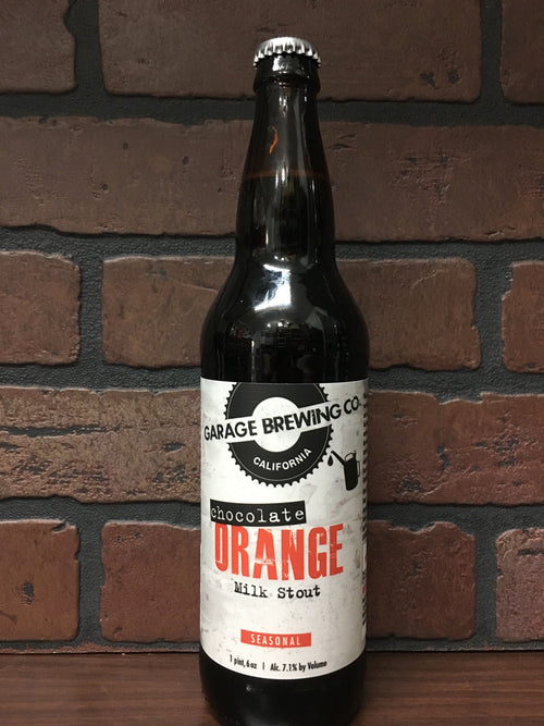 Garage Brewing Chocolate Orange Milk Stout 22oz