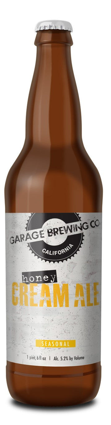 Buy Garage Brewing Honey Cream Ale Online -Craft City
