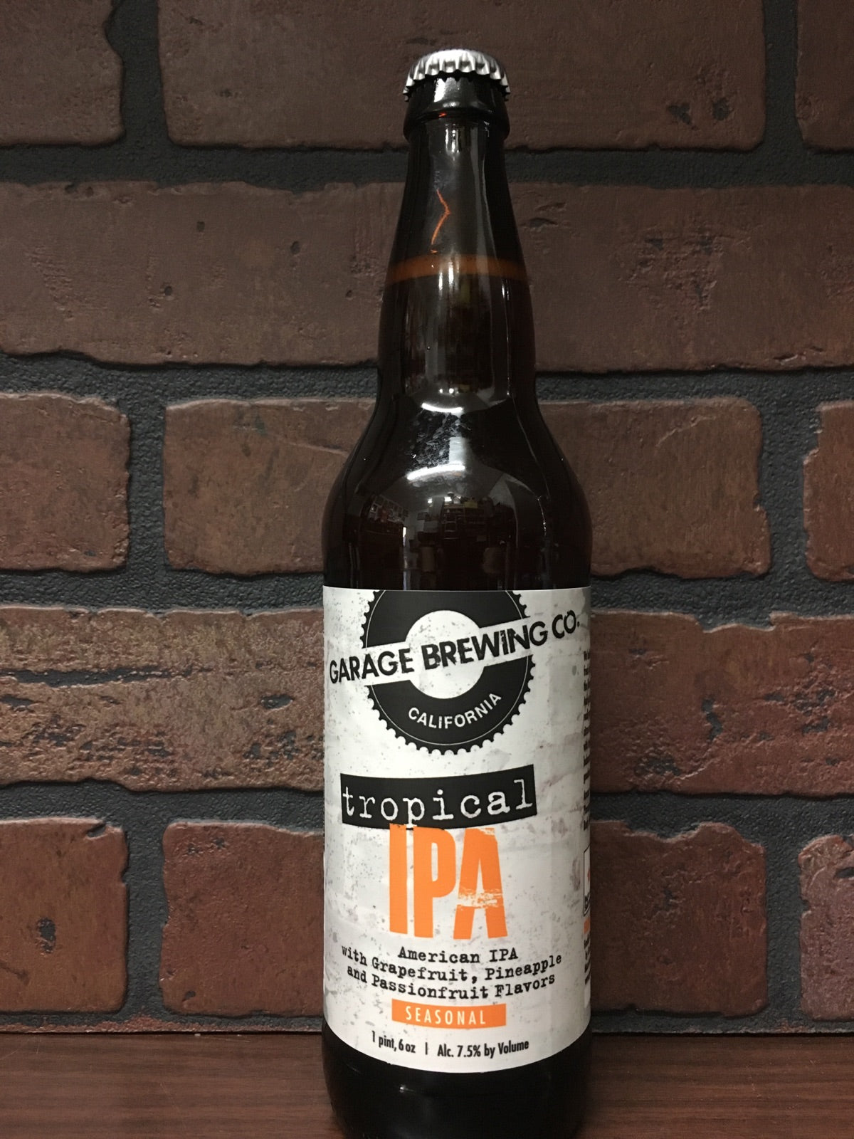 Garage Brewing Tropical IPA 22oz