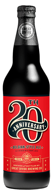 Great Divide 20th Anniversary Belgian-Style Ale 22oz