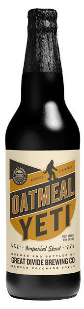 Great Divide Oatmeal Yeti Imperial Stout 22oz