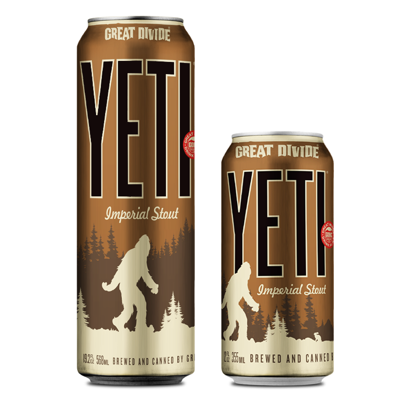 Yeti beer PNG image