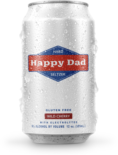 Buy Happy Dad Wild Cherry Hard Seltzer Online -Craft City