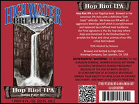 High Water Hop Riot IPA 22oz