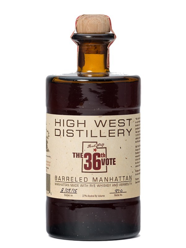 Buy High West 36th Vote Barreled Manhattan Online -Craft City