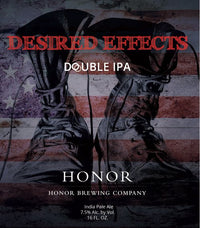 Honor Brewing Desired Effects Double IPA 16oz can