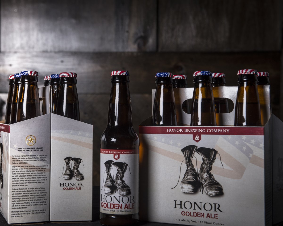 Honor Brewing Golden Ale 6 pack