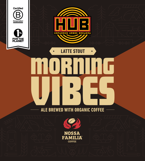Hopworks Urban Brewery Morning Vibes Latte Stout 22oz