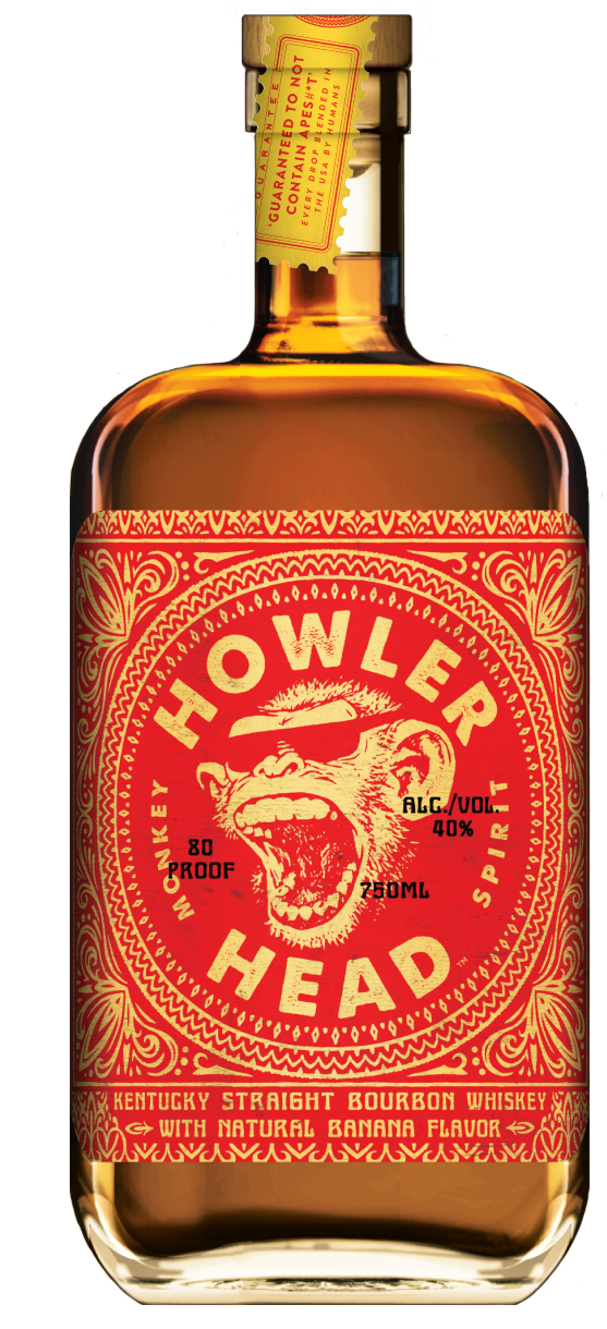 Buy Howler Head Banana Infused Bourbon Whiskey Online -Craft City