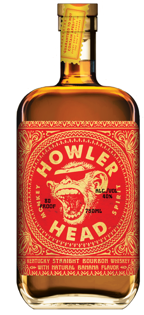 Buy Howler Head Banana Infused Bourbon Whiskey Online -Craft City