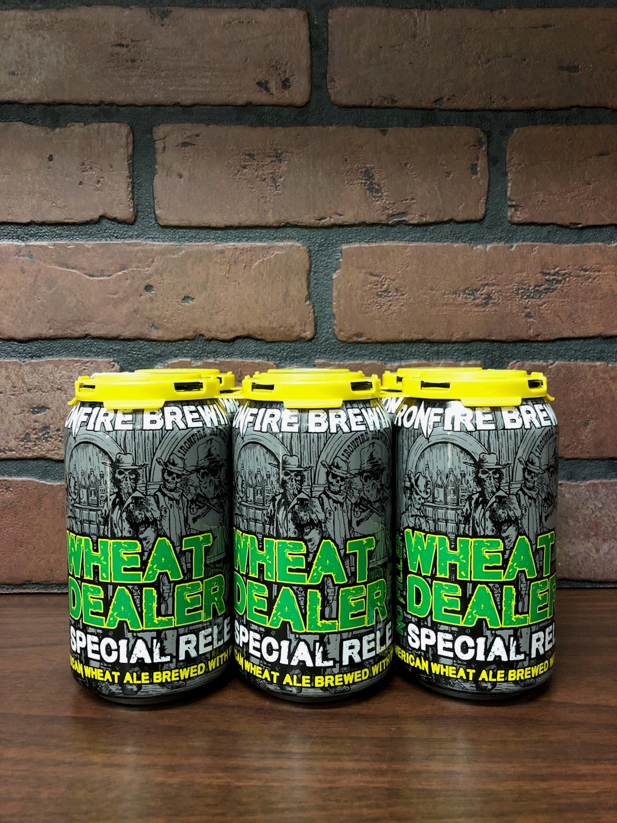Ironfire Brewing Wheat Dealer 6 pack cans