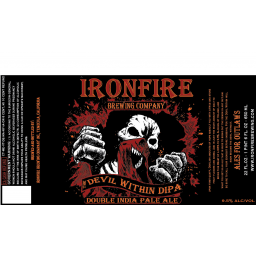 Ironfire The Devil Within Double IPA 22oz