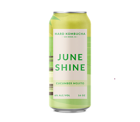 JuneShine Cucumber Mojito 16oz can