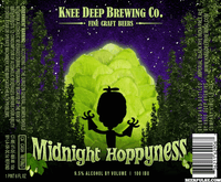Knee Deep Midnight Hoppyness 22oz