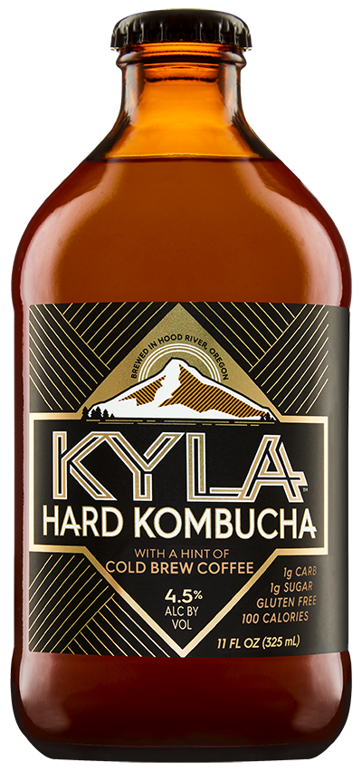 Kyla Hard Kombucha Cold Brew Coffee 6 pack bottles