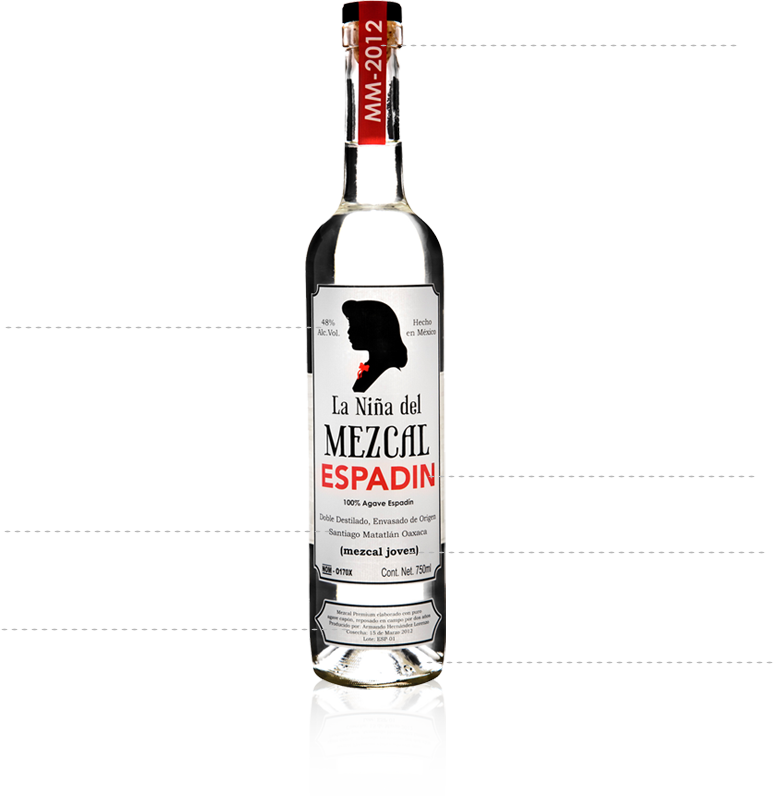 La Ni‚àö¬±a del Mezcal ESPADIN 750ml - Mezcal