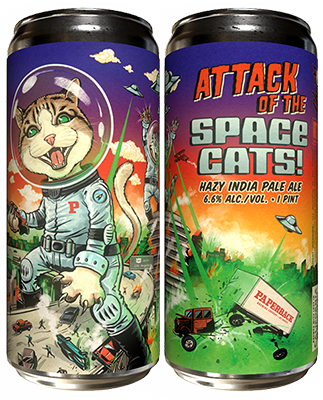 Buy Paperback Attack of the Space Cats Online -Craft City