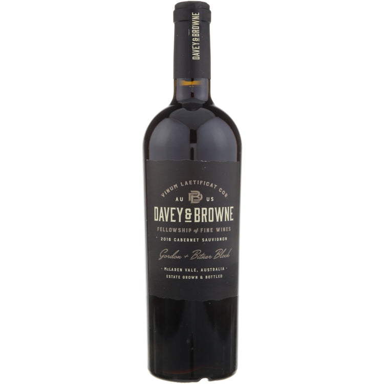 Davey & Browne Cabernet Sauvignon Gordon & Bitner Block Mclaren Vale