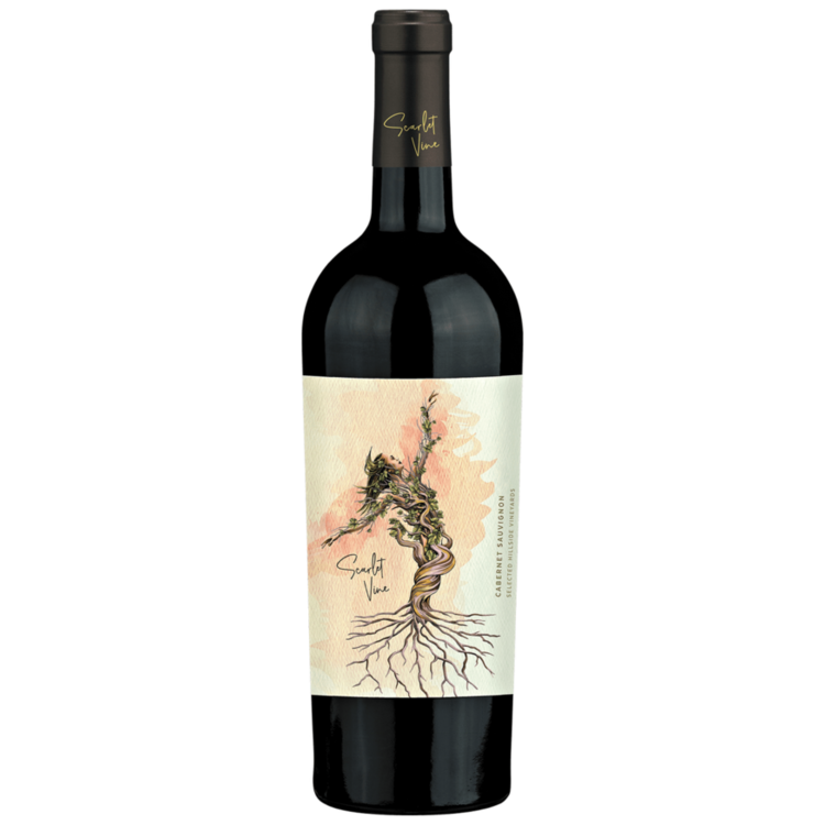 Scarlet Vine Cabernet Sauvignon Selected Hillside Vineyards Maipo Valley