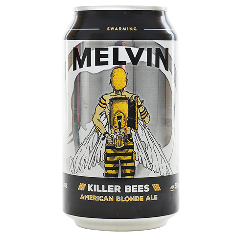 Melvin Killer Bees American Blonde Ale 6 pack cans
