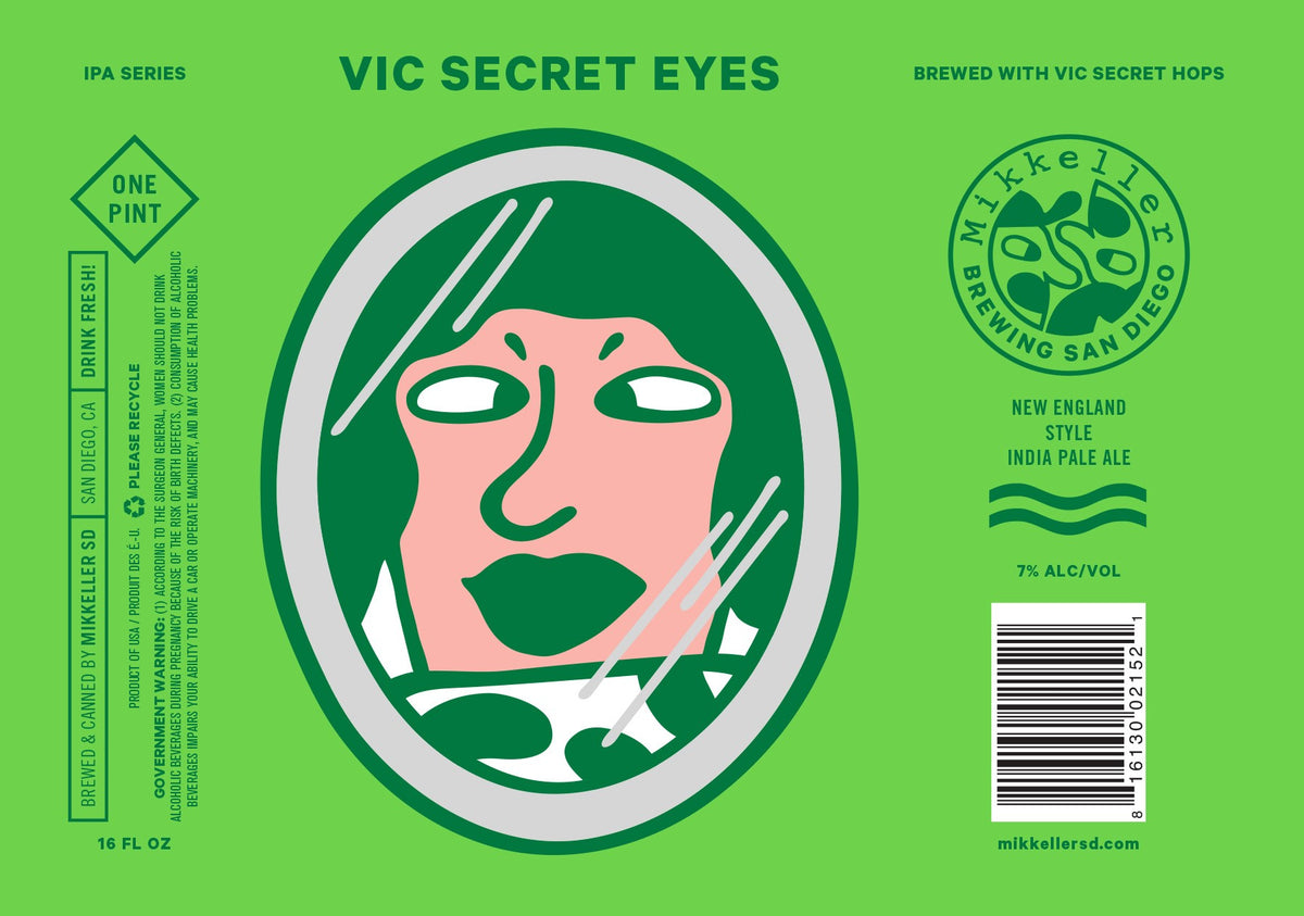 Mikkeller San Diego Vic Secret Eyes 12oz can