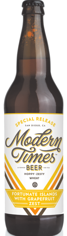 Modern Times Fortunate Islands with Grapefruit Zest 22oz -