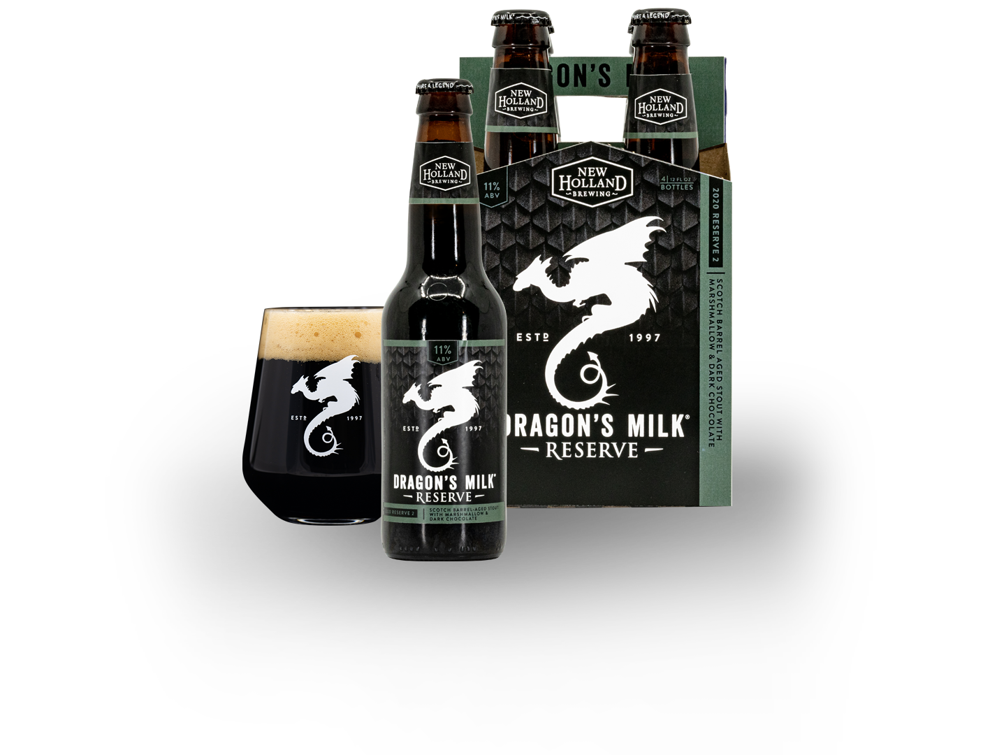 Buy New Holland Dragon‚Äö√Ñ√¥s Milk Reserve Marshmallow & Dark Chocolate Online -Craft City