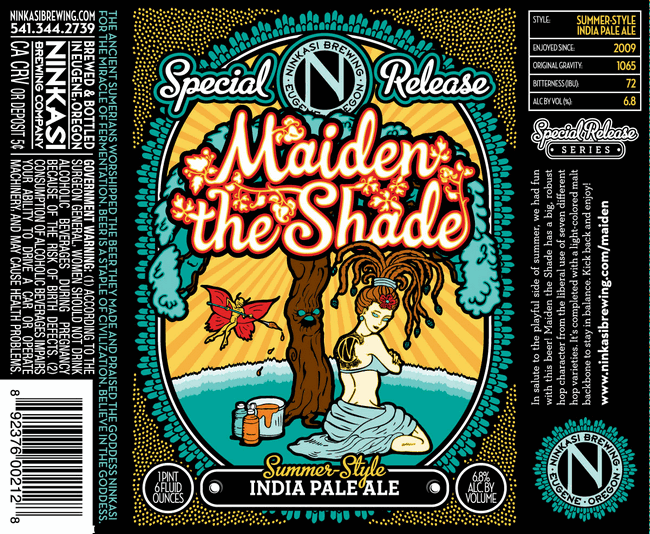 Ninkasi Maiden the Shade 22oz