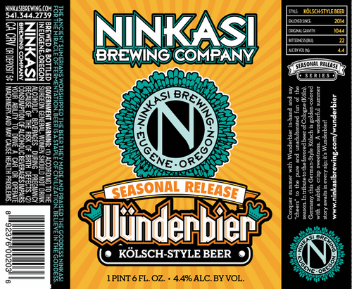 Ninkasi Wunderbier 22oz