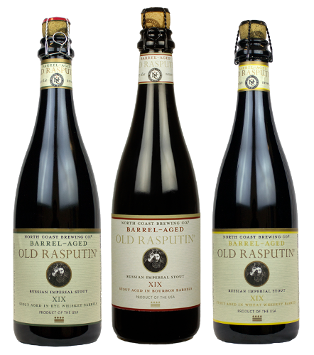 North Coast XIX Bourbon Barrel Aged Old Rasputin 500ml