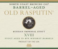North Coast XVIII 2015 Barrel Aged Old Rasputin Rye Whiskey Barrel 500ml