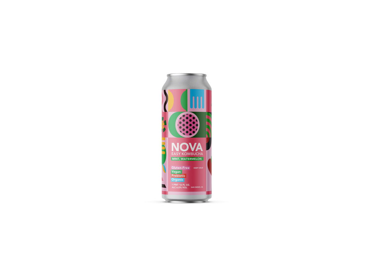 Buy Nova Kombucha Mint & Watermelon Online -Craft City