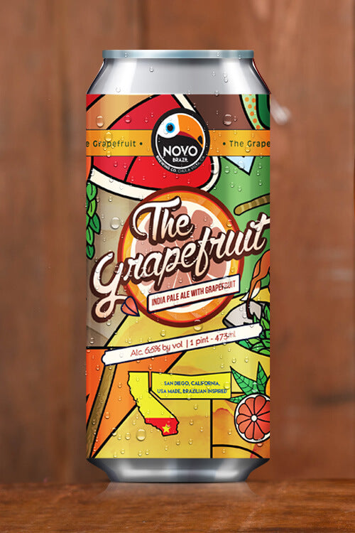 Novo Brazil The Grapefruit 4 pack cans