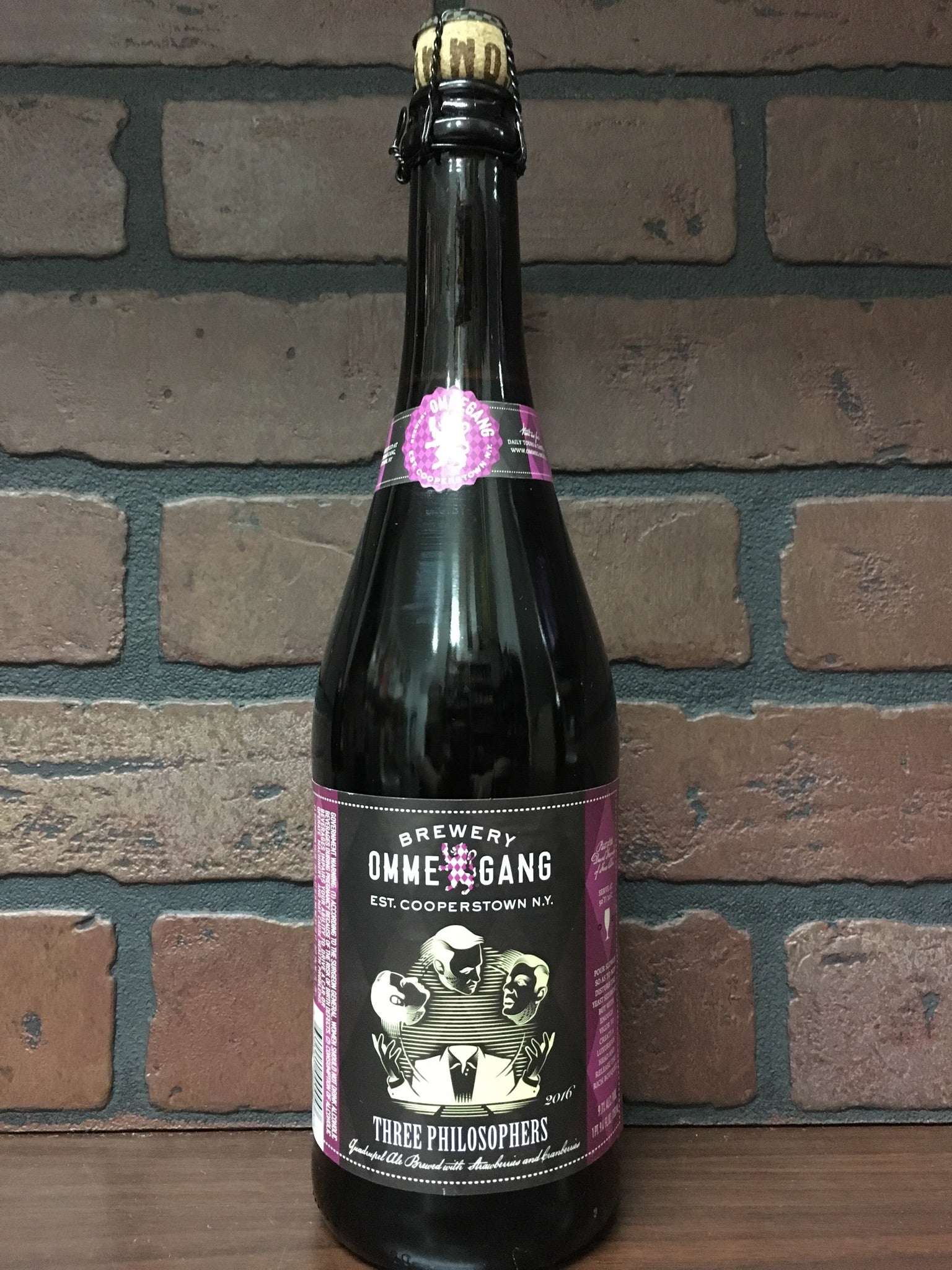 Ommegang Three Philosophers Strawberry & Cranberry 750ml