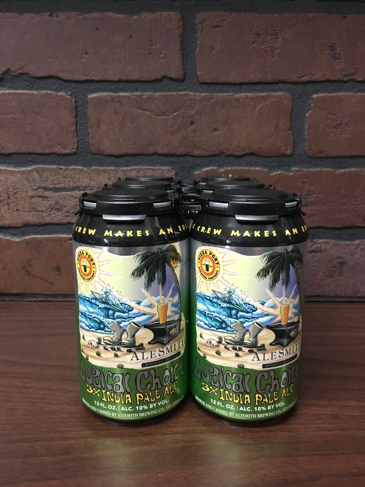 Pizza Port & AleSmith Logical Choice 6 pack cans