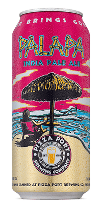 Pizza Port Palapa IPA 6 pack cans