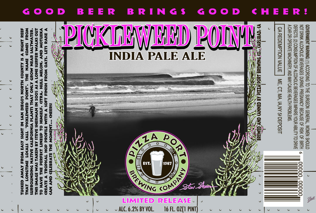 Pizza Port Pickleweed Point 6 pack cans