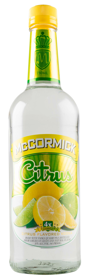 Mccormick Citrus Vodka 60