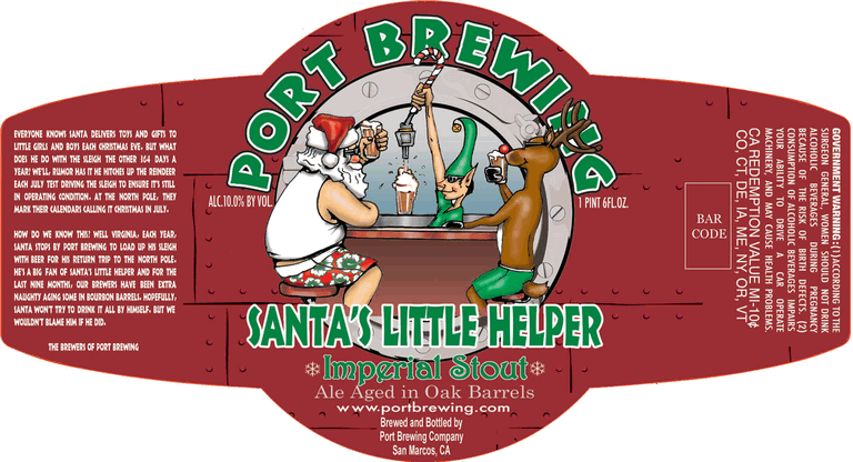 Port Brewing Santas Little Helper 375ml