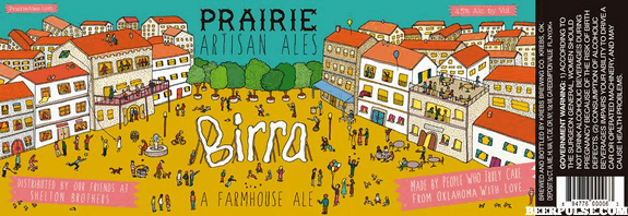 Prairie Artisan Ales Birra 12oz