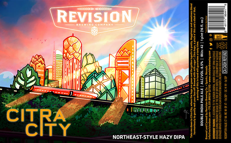 Revision Citra City 4 pack cans