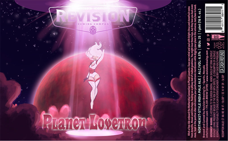 Revision Planet Lovetron 4 pack cans