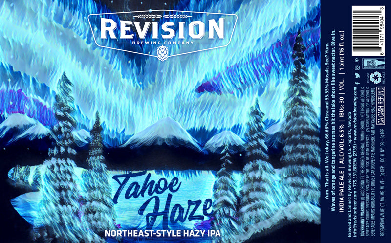 Revision Tahoe Haze 4 pack cans